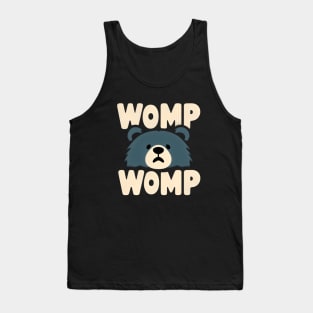 Wormp Wormp Bear Funny Bear Trash Panda Gift Tank Top